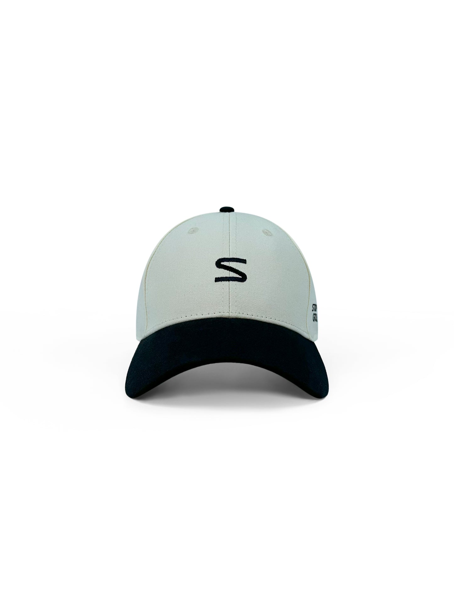 "S" Cream & Black